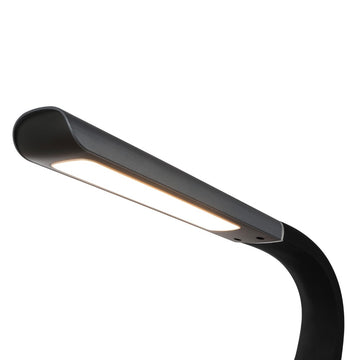 Milton 19" Aluminum Contemporary Minimalist Adjustable Head Dimmable USB Charging LED Task Lamp - JONATHAN Y